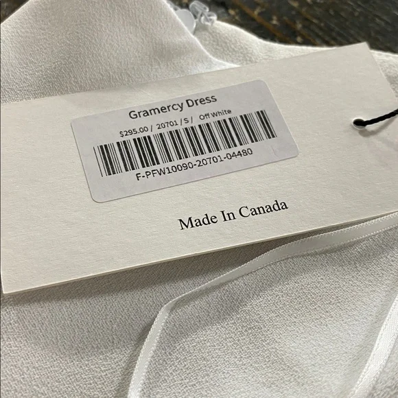 Gramercy Dress Off White - S - Picture 10 of 11